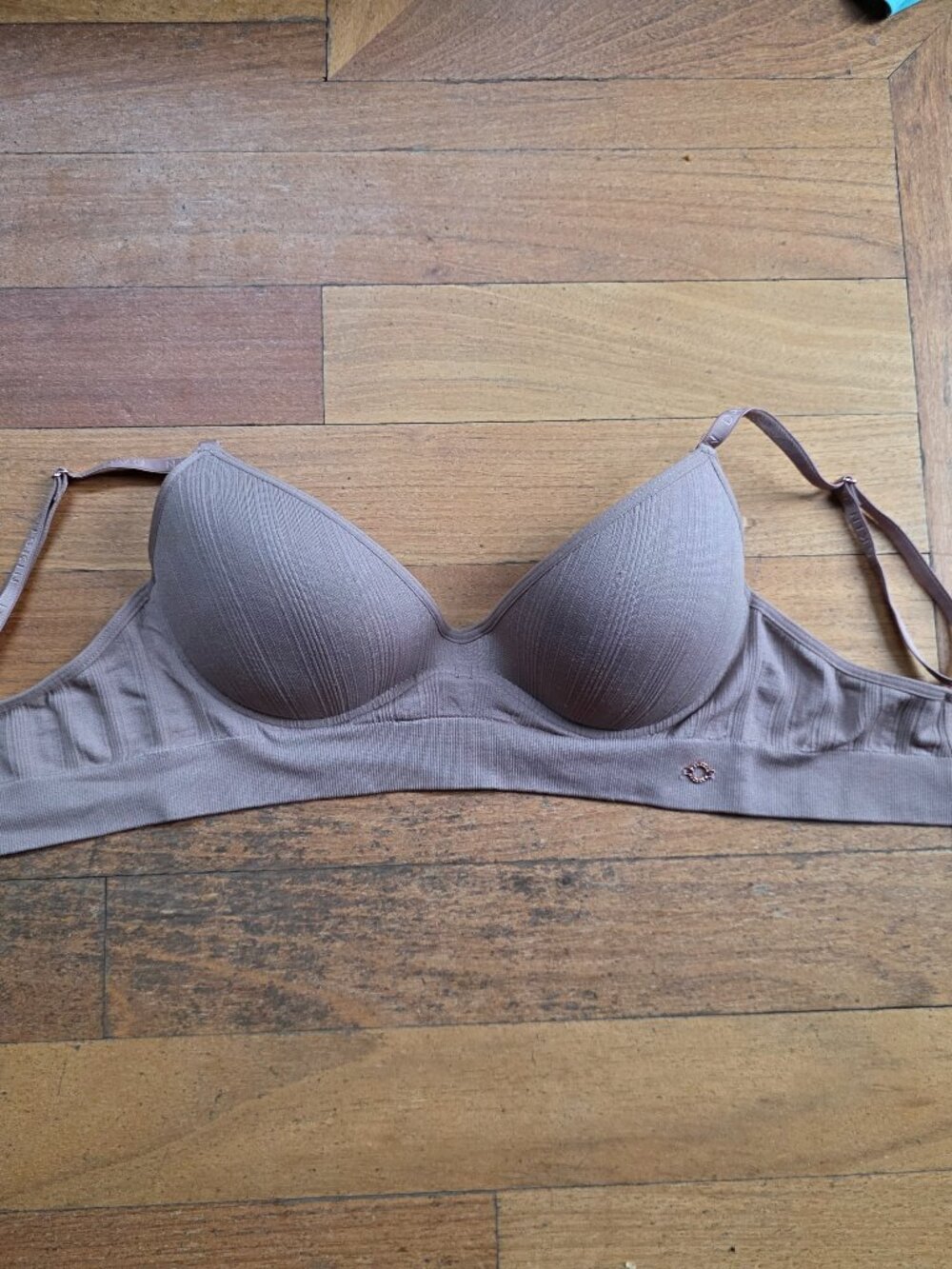Danskin Nude T-Shirt Bra Size 34C